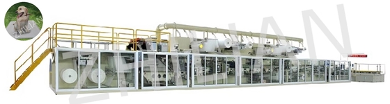 450mm 600mm 800mm Szerokość Pet Pad Maszyna 170 m/min 300 m/min