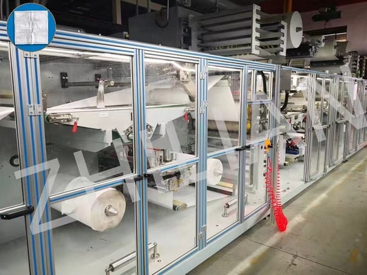 Jednorazowa maszyna do produkcji wkładek laktacyjnych 350 m/min