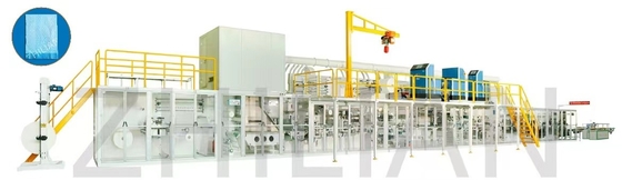 Automatyczna 5-warstwowa maszyna do podkładu 450 mm 600 mm 800 mm 1000 mm Szerokość