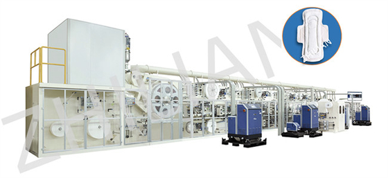 220mm 430mm Damska maszyna do produkcji podkładek Automatyczna maszyna do podpasek sanitarnych