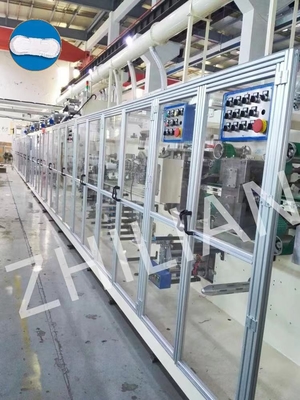 170mm 210mm Mini damska maszyna do produkcji podpasek 1600 szt./min